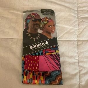 36" x 36" Headwrap Scarf BROADUS Collection by Shante & Snoop